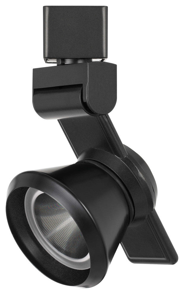 12W LED Track Fixture, Cone Black