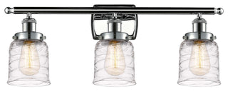 Innovations 916-3W-PC-G513 3-Light Bath Vanity Light, Polished Chrome