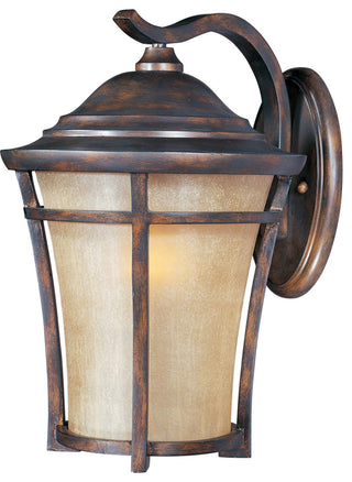 Maxim 40165 Balboa 17" 1 Light Wall Sconce - Copper Oxide / Golden Frost Glass