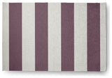 Graduated Stripe Chenille Rug