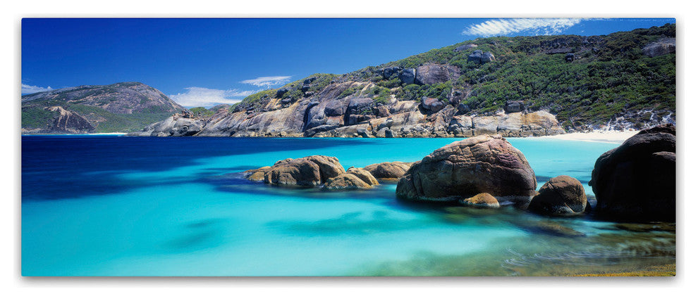 'Little Hellfire Bay' Canvas Art by David Evans