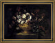 Gabriel De La Corte Vase of Flowers Framed Premium Canvas Print, 18"x24"