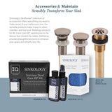 Bohr 14" Vessel Bathroom Sink in Nickel