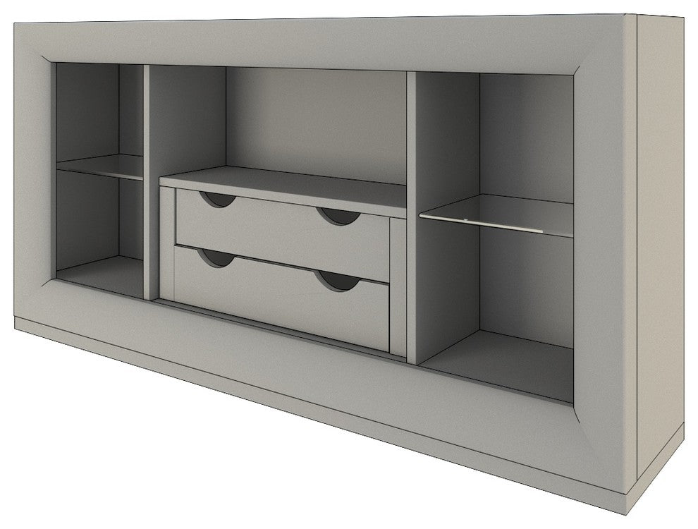 SAPH A14 Sideboard, High Gloss, With Drawers