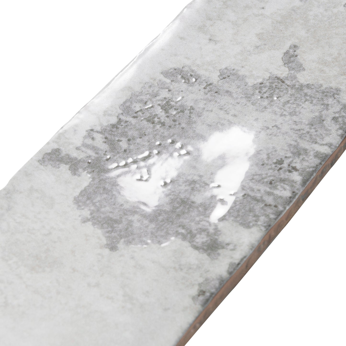 Biarritz 3" x 11-7/8" Ceramic Wall Tile, Grey