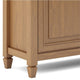 Connaught Solid Wood Entryway Storage Cabinet In Light Golden Brown