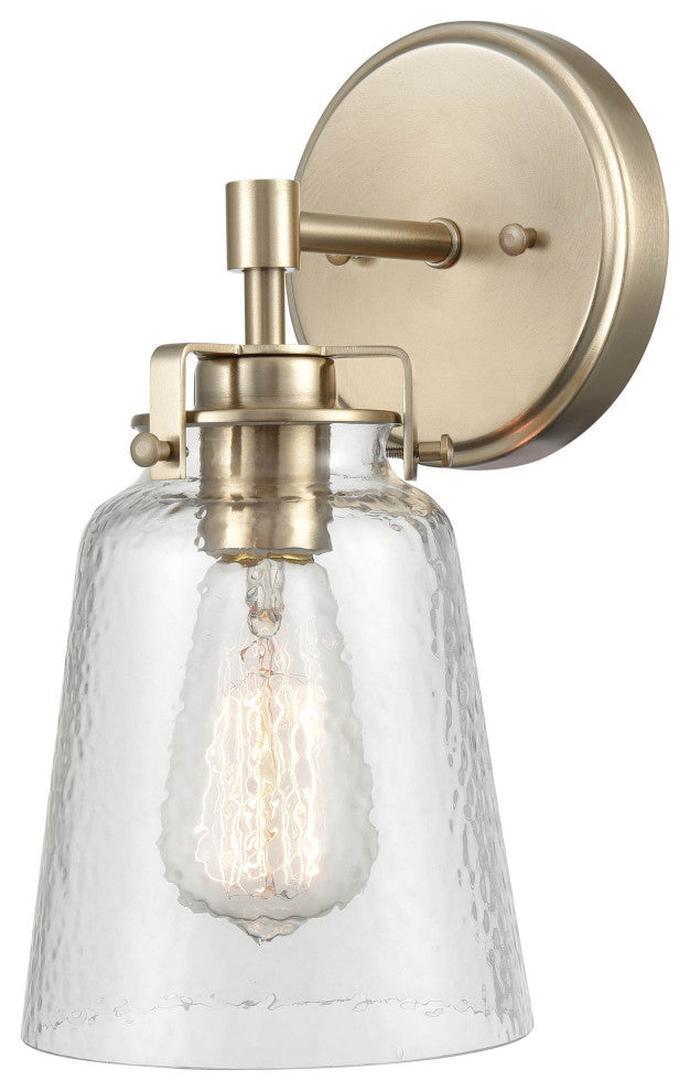 1 Light 6" Modern Gold Sconce