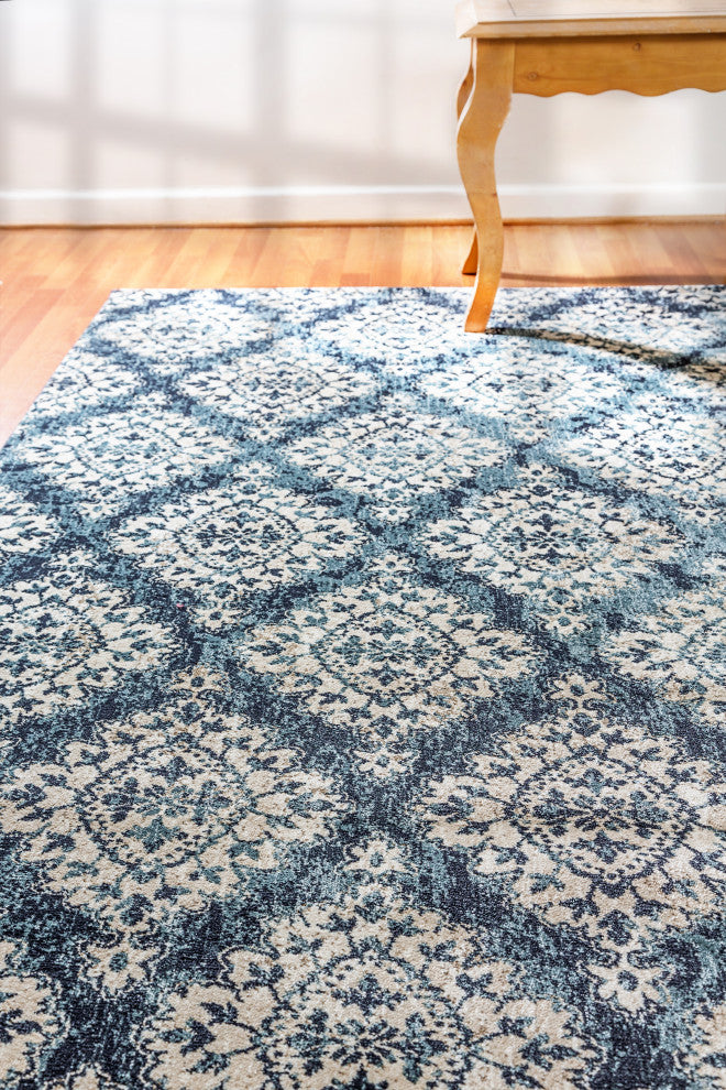 Melody Blue Rug, 9'2"x12'10"
