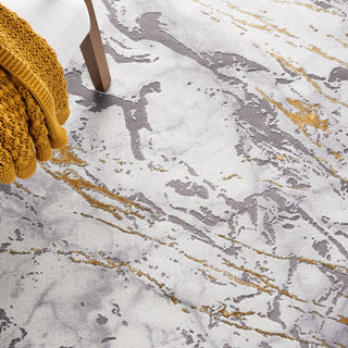 Safavieh Craft Collection CFT866G Rug, Grey/Gold, 2'3" X 8'