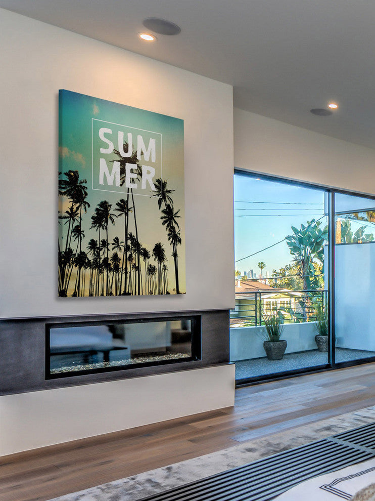 Marmont Hill, "Summer" by Sylvia Cook Painting Print on Wrapped Canvas, 40x60