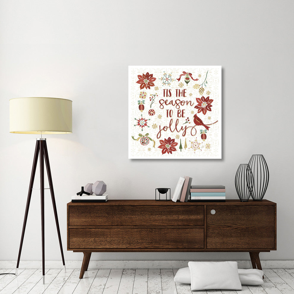 "Holiday Impressions IV" Digital Paper Print by Daphne Brissonnet, 38"x38"