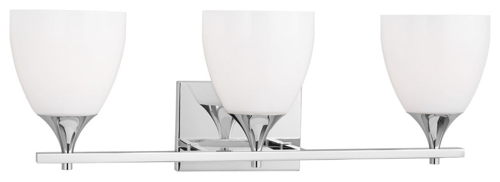 Toffino 3 Light Bath, Chrome