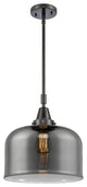 Innovations Lighting 447-1S-BK-G73-L Bell 1 Light 12" Mini Pendant