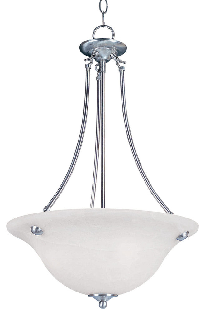 Maxim Malaga Three Light Pendant 2682MRSN