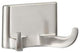 Pamex Campbell Sunset Robe Hook, Satin Nickel