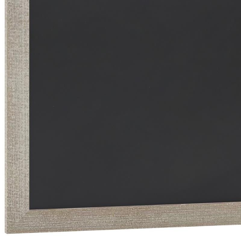 Canterbury Wall Mount Magnetic Chalkboard Sign Set, Weathered Brown, 24" X 36"