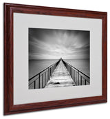 'Withstand' Matted Framed Canvas Art by Michael de Guzman