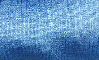Electric Azure Blue Handmade Luxury Pillow, 20"x20"
