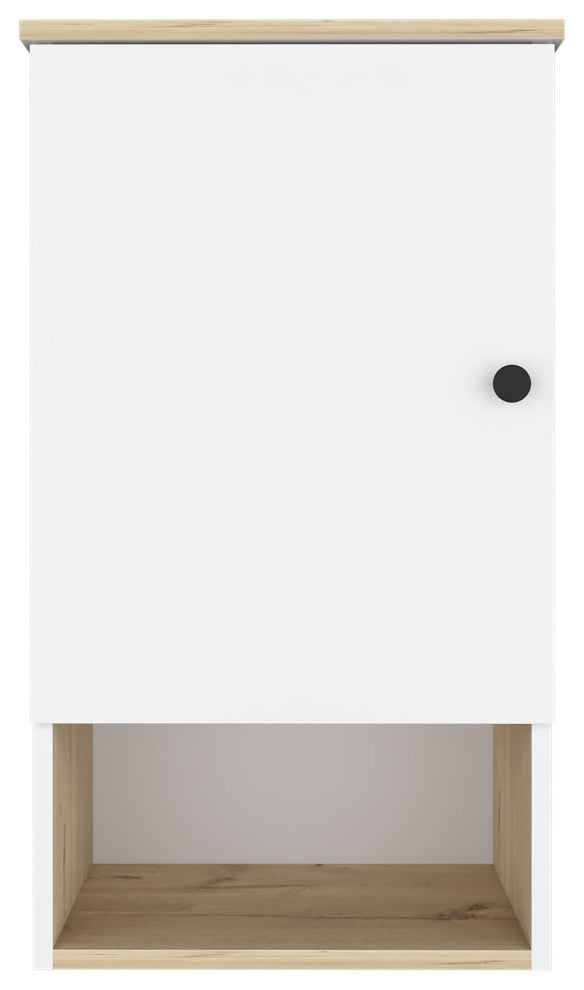 DEPOT E-SHOP Arya Medicine Cabinet, Light Oak