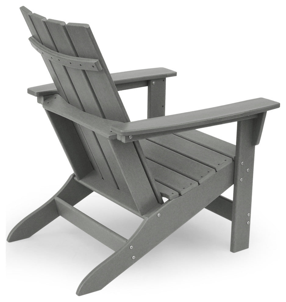 Van Outdoor Adirondack Chair, Set of 2, Gray