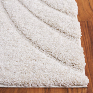Safavieh Florida Shag Collection, SG471 Rug, Cream, 4'x6'