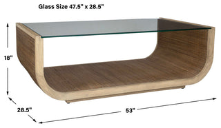 Uttermost Farrington Modern Coffee Table