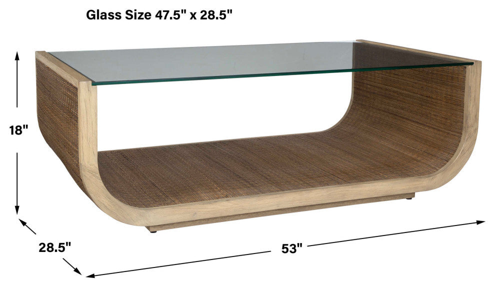 Uttermost Farrington Modern Coffee Table