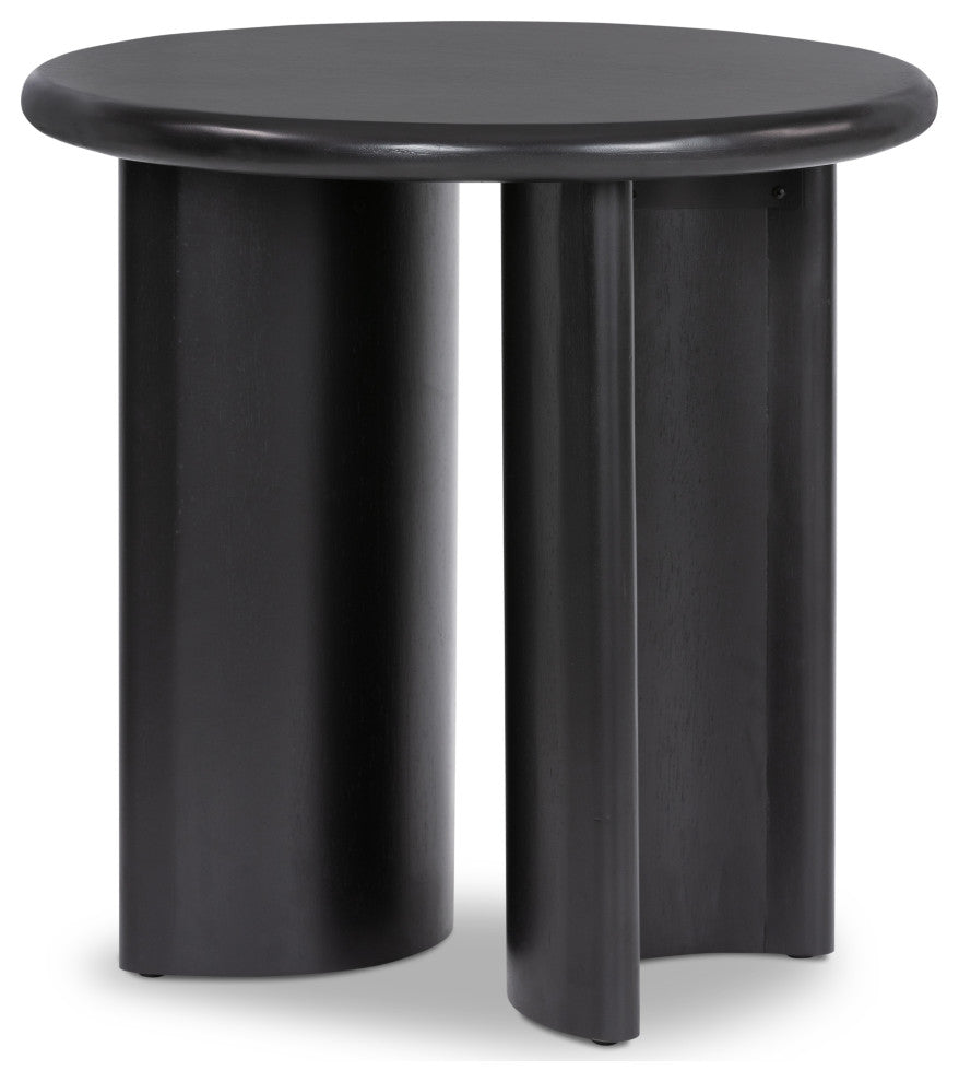 Paden End Table-Aged Black Acacia