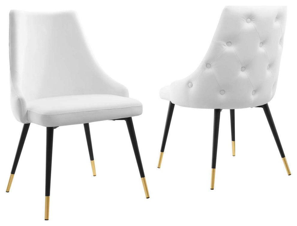 Adorn Dining Side Chair Performance Velvet Set of 2