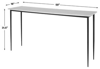 Nightfall Console Table, 2 Cartons