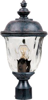 Maxim Carriage House VX 1-Light Outdoor Post Lantern - 40426WGOB