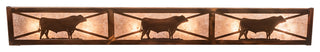 36 Wide Steer Vanity Light