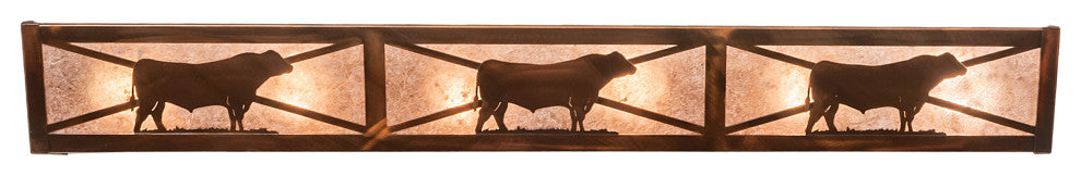 36 Wide Steer Vanity Light
