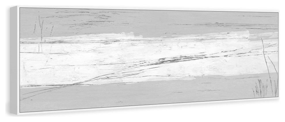 "Deep Thoughts" Floater Framed Painting Print on Canvas, 30x10