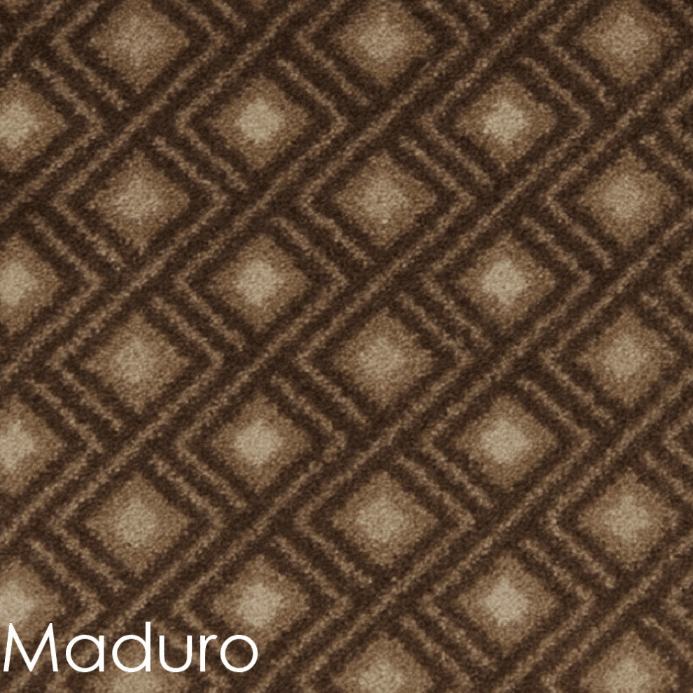Diamond Design 3/8 Thick Indoor Area Rug Carpet, Maduro, 10x10
