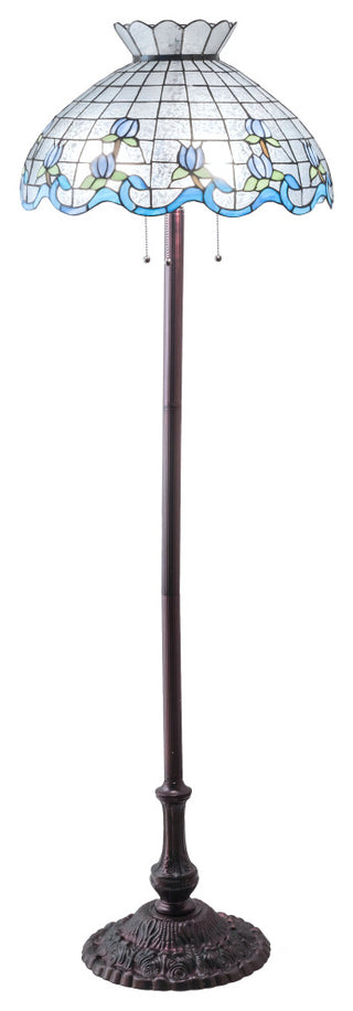 62 High Roseborder Floor Lamp