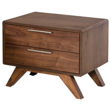 Nova Domus Soria Modern Walnut Nightstand