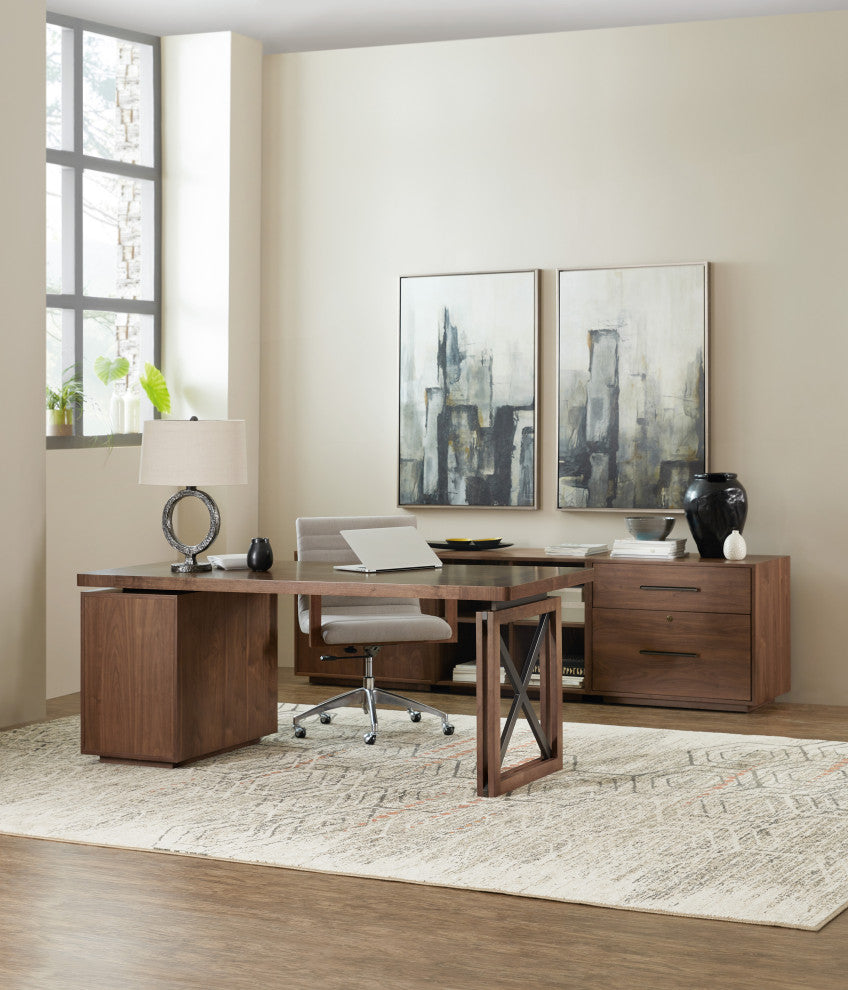 Elon Bunching Short Bookcase