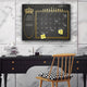 Ready2HangArt Regal Dry Erase Monthly Calendar on ArtPlexi, 30"x40"