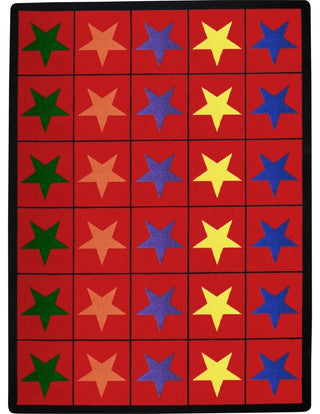 Kid Essentials Rug, Star Space, 7'8"x10'9"