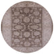 Ahgly Company Indoor Round Mid-Century Modern Area Rugs, 3' Round