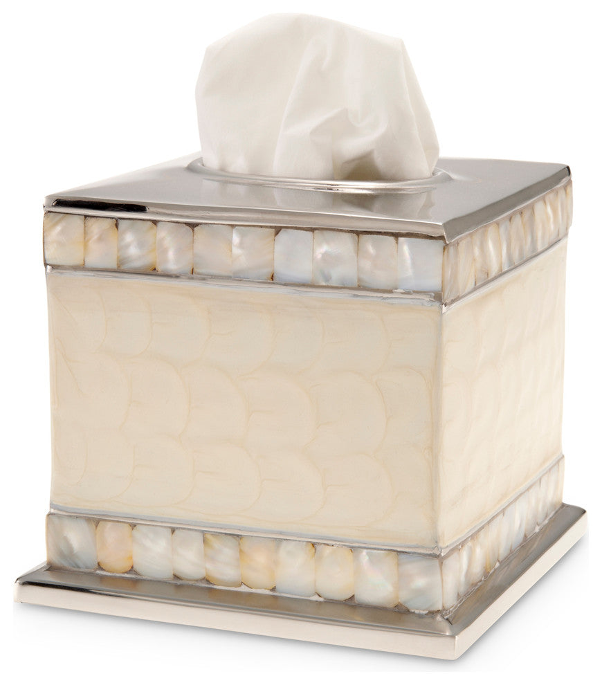 Classic 5" Tissue Cover, Snow