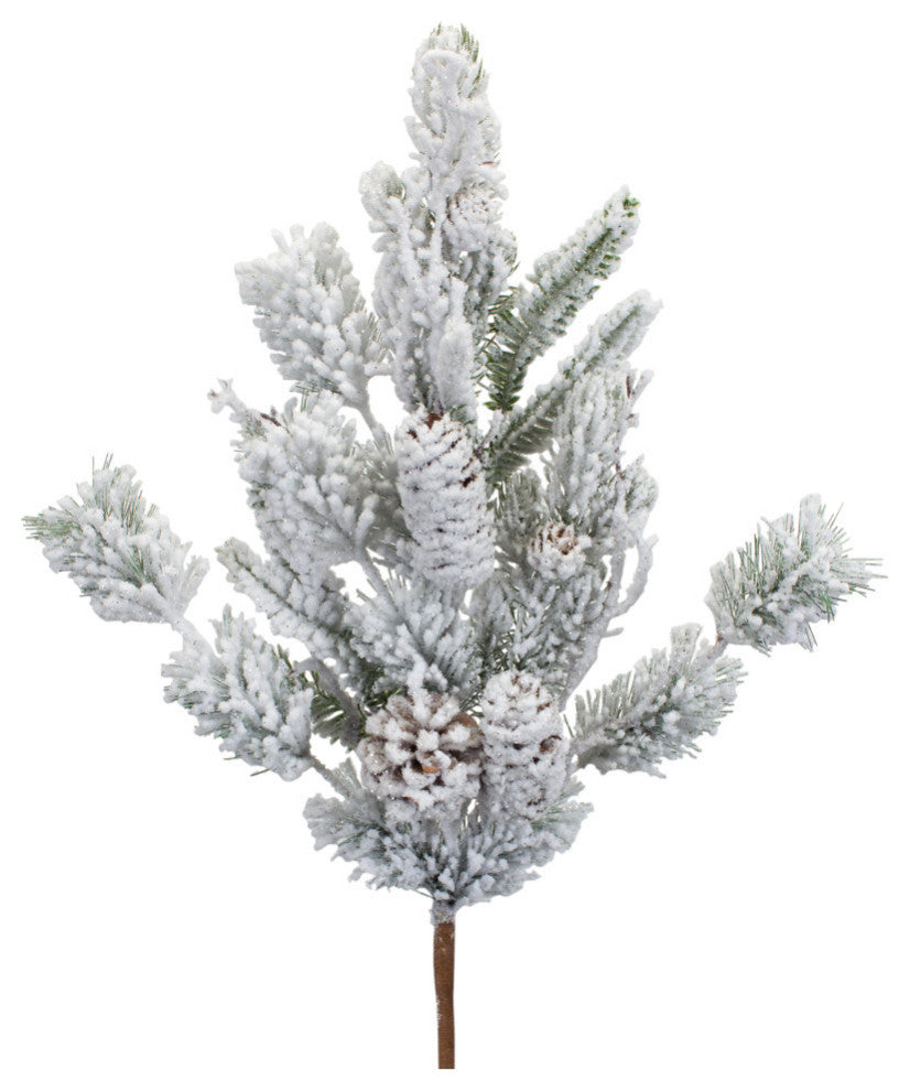 Snowy Mix Pine Spray, 6-Piece Set