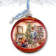 Cherished Moments Lg Glass Ornament Christmas Decor