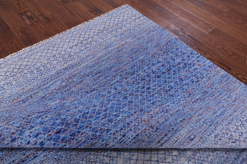 7' 10" X 10' 3" Hand Knotted Savannah Grass Wool Rug - Q13262