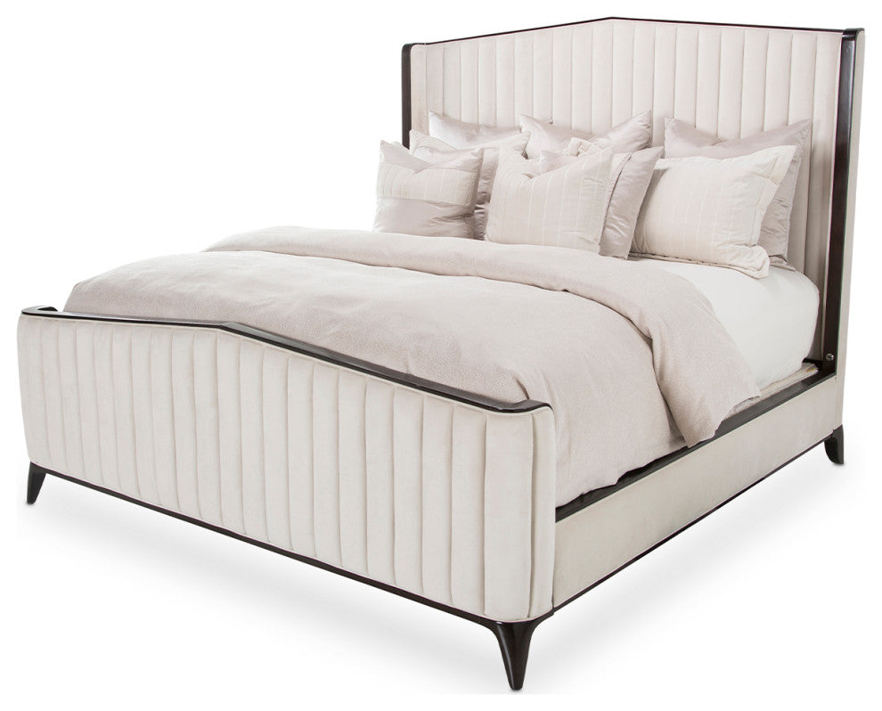 AICO Furniture Paris Chic 7 Piece Queen Bedroom Set