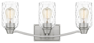 Acacia Three Light Bath, Brushed Nickel