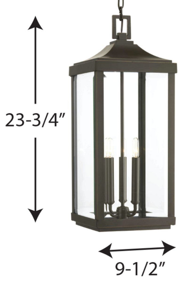 Gibbes Street 3-Light Hanging Lantern