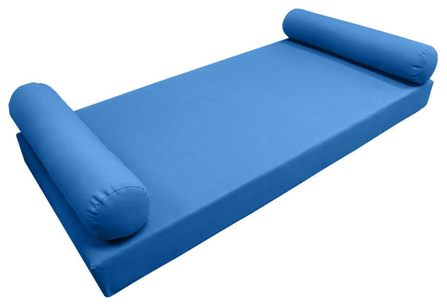 Style5 Crib Knife Edge Outdoor Mattress Bolster Slip Cover COMPLETE SET AD102