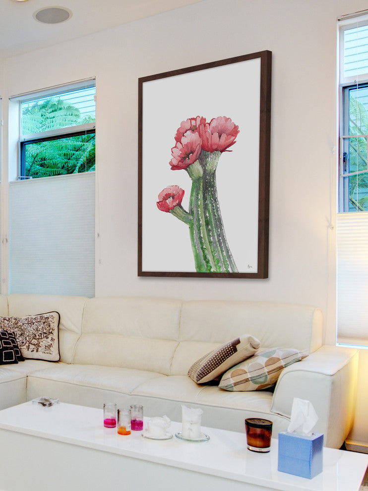 "Firefly Forest" Framed Painting Print, 16"x24"